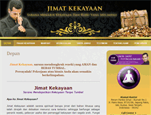 Tablet Screenshot of jimatkekayaan.com